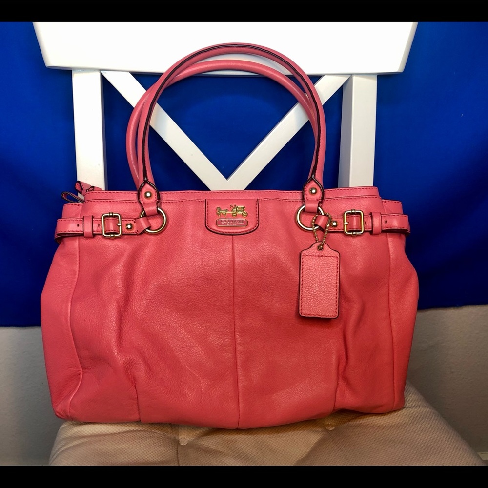 COACH MADISON KARA CARRYALL LEATHER (COACH F22262)